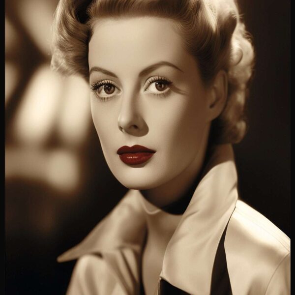 Deborah Kerr 1950S Vintage Hollywood Portrait Wall Art Print