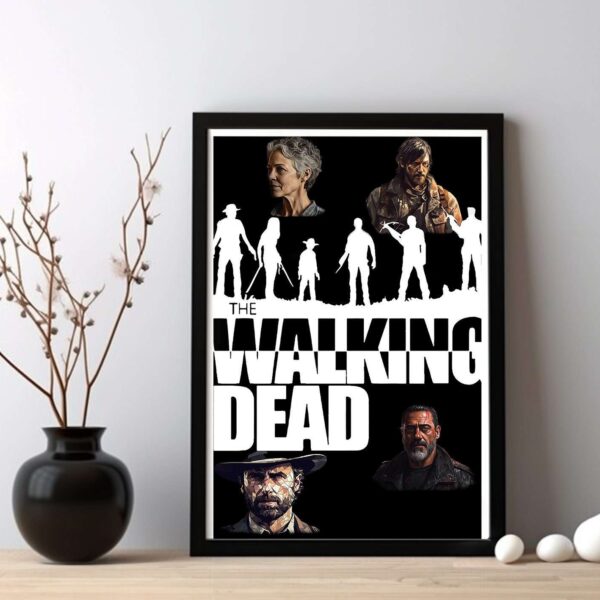 Zombie Apocalypse Available In Large Format Portrait Wall Art Print