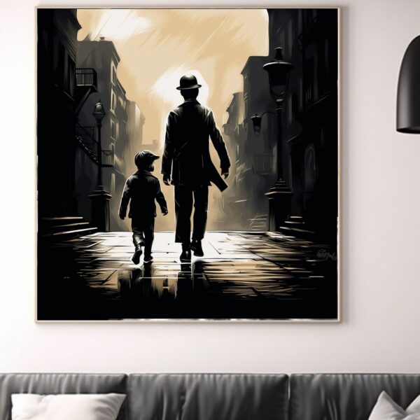 classic silent comedy inspired vintage movie poster art print
