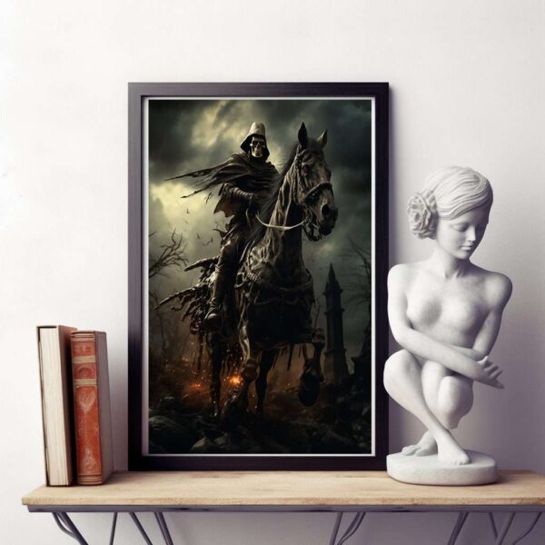Dark Fantsy Post Portrait Wall Art Print