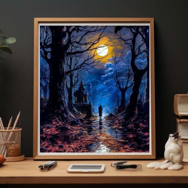 Fall Prints Portrait Wall Art Print