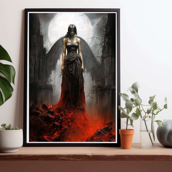 Gothic Fantasy Luis Royo Home Gothic Wall Art Print