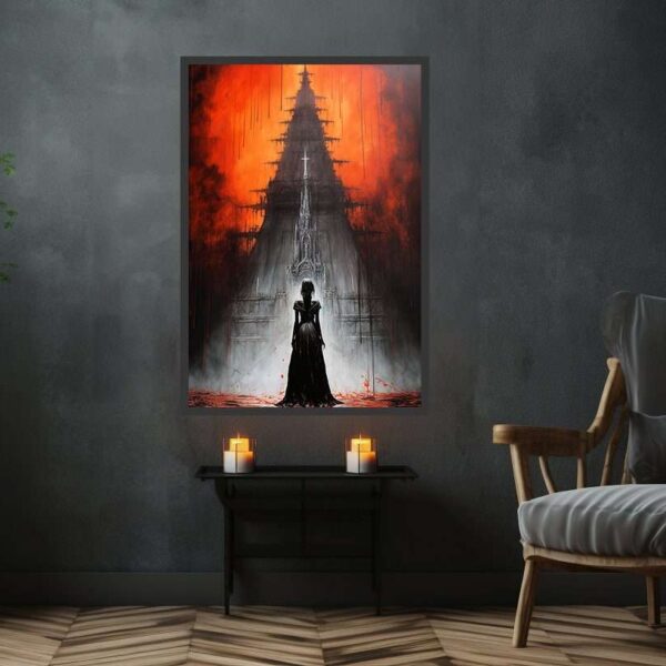 Gothic Fantasy Luis Royo Home Gothic Wall Art Print