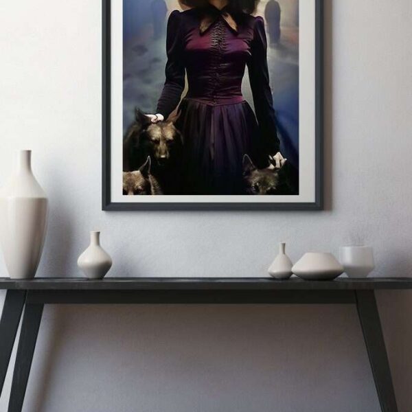 Gothic Dark Fantasy Art Print