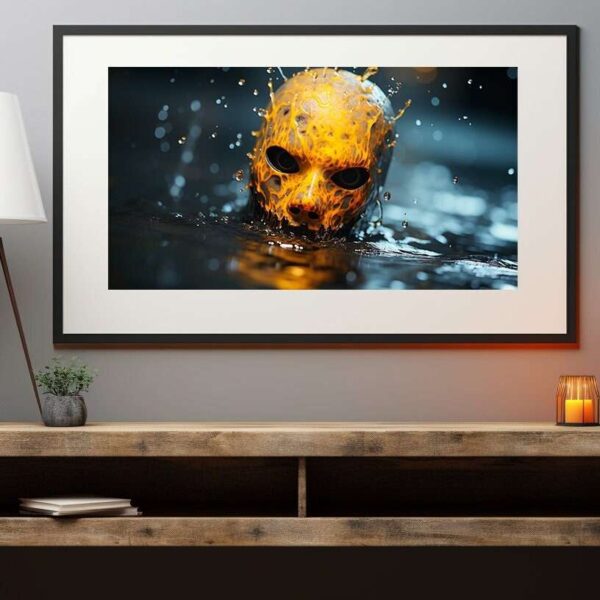 Halloween Portrait Wall Art Print