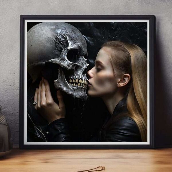 Gothic Prints Portrait Wall Art Print