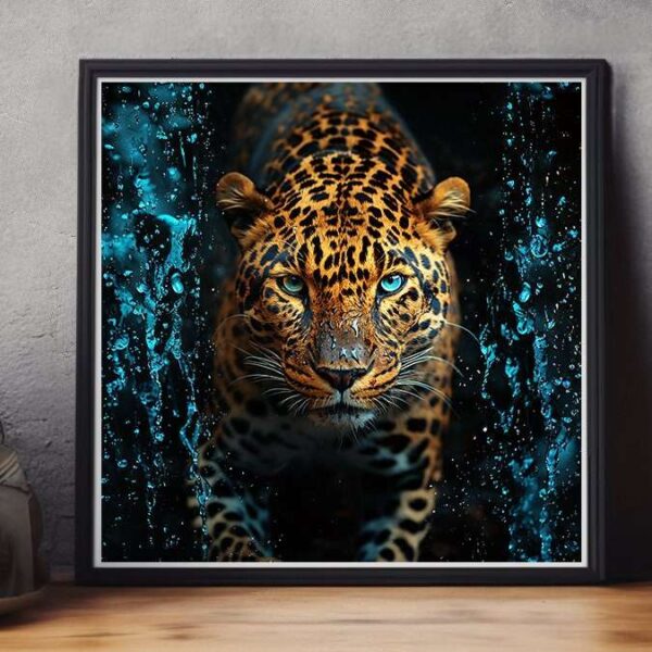 Leopard Art Print Set