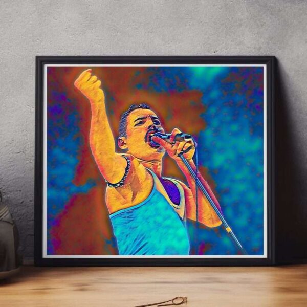Freddie Mercury Art Print