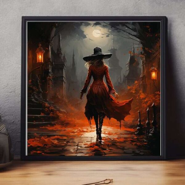 Witch Gothic Fantasy Art Print