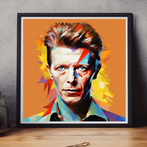 David Bowie Pop Art Poster Print
