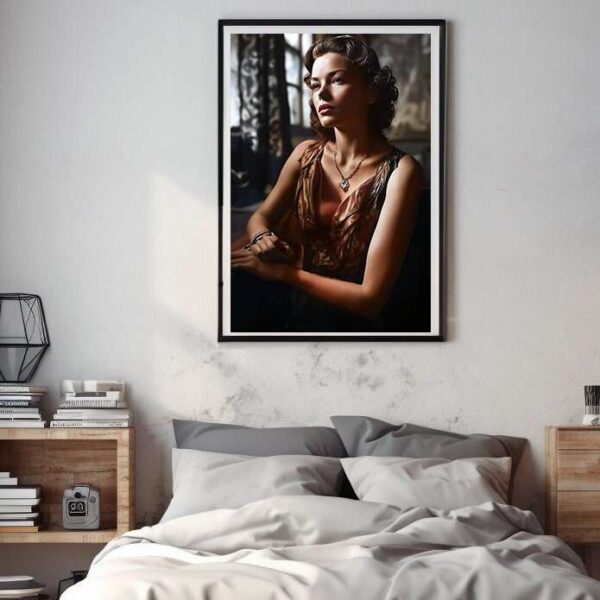 Gene Tierney 50s Hollywood Set