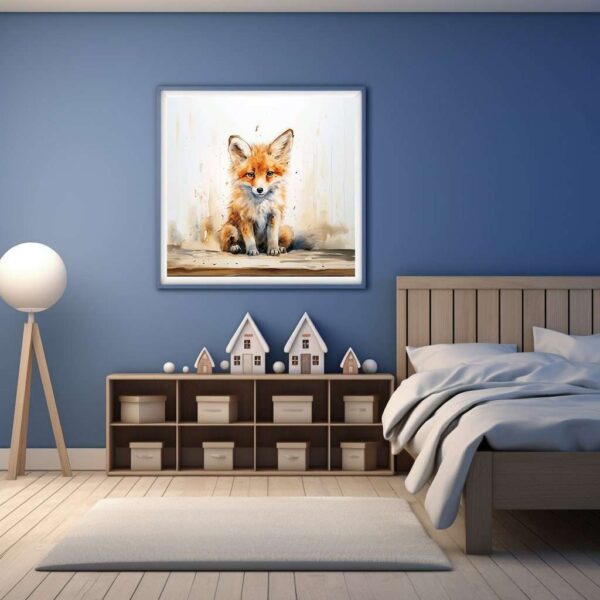 Fox Watercolour Prints Collection