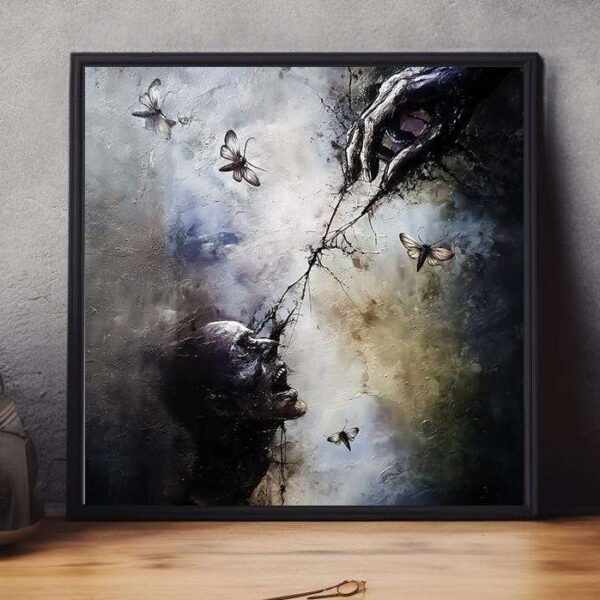 Surrealistic Gothic Dark Fantasy Gothic Wall Art Print