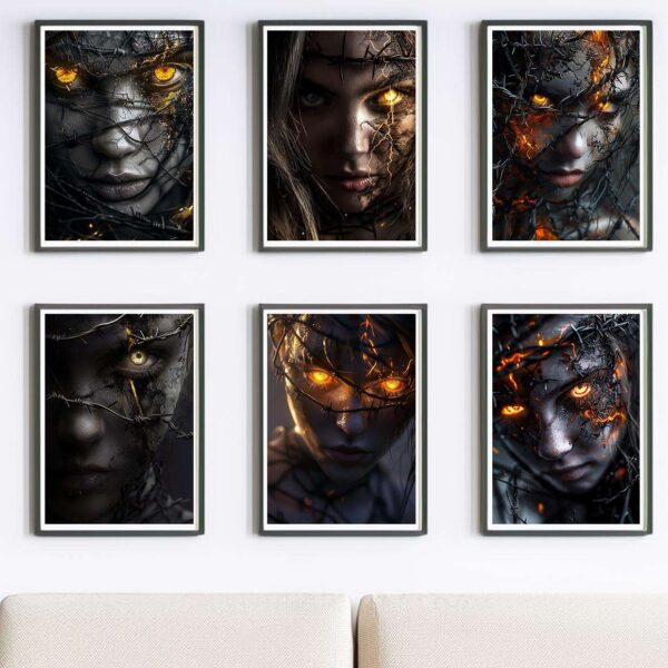 Dark Fantasy Woman Art