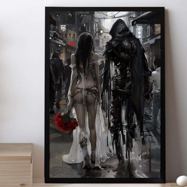 Cyberpunk Dark Fantasy Art