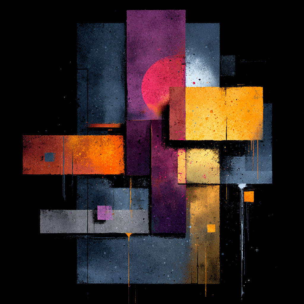 Dark Digital & Abstract